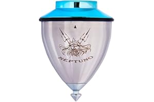 TROMPOS SPACE Trompo Peonza Neptuno roller - Tapa azul