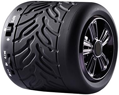 ROOP portable Wireless Bluetooth Speaker Portable Stereo 6W Output Power Speaker for Home and Outdoor Party Beach Support USB HOST &amp; Micro SD card Pairs with All Bluetooth Devices and 3.5mm Jack(black)