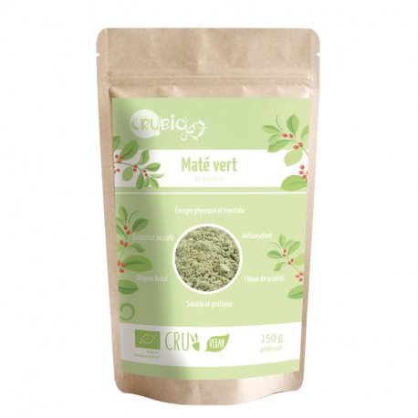 Price comparison product image crubio – Organic Green Mate Soluble Powder (150g)