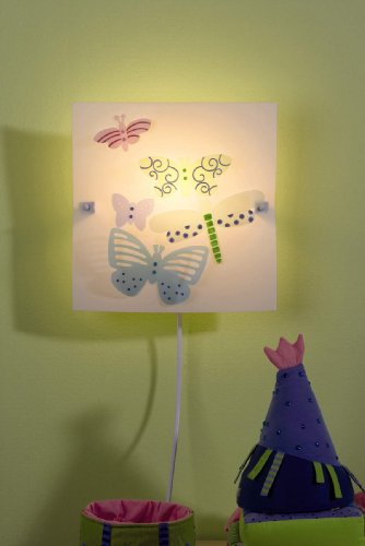 HABA 7579 – Wandlampe Sommerfalter ohne Leuchtmittel - 3