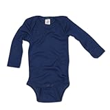 Engel Babybody, wool silk