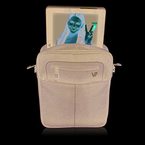 V7 CMX3-9E Cityline Vertical Messenger Tasche für Apple iPad/Tablet bis 25,6 cm (10,1 Zoll), schwarz - 5