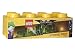 Produktbild LEGO Batman Aufbewahrungsstein, 8 Noppen, Stapelbare Aufbewahrungsbox, 12 l, gelb