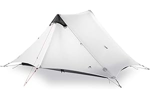3F UL GEAR lanshan 2 Tent 2 Person Oudoor Ultralight Camping Tent 3 Season Professional 15D Silnylon Rodless Tent 4 Season