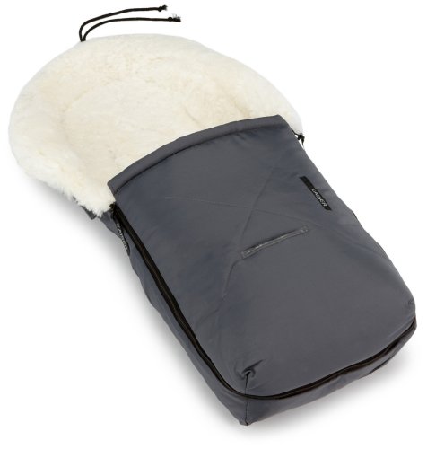 Kaiser Cuddly Bag White Sheepskin (Anthracite)