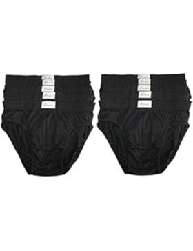 5 oder 10 Pack PANDORI Sport – Herren Slips in Farbkombinationen ohne Eingriff 100% Baumwolle Slip Herren Slip...