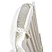 Luxe Basics Cover Me Glider Chair Cover, Ivory Dot