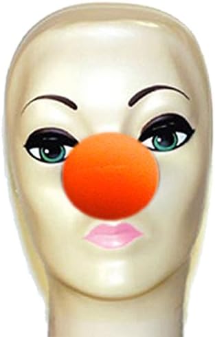 Magic By Gosh Orange Foam Clown Nose (2")