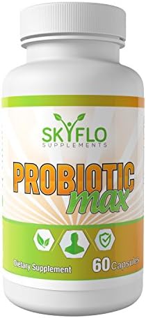 Probiotic Max - Friendly Bacteria Formulation for Good Digestive and Stomach Health (60 High Quality Capsules)