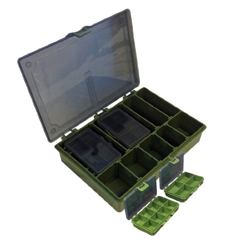 Preisvergleich Produktbild Matt Hayes Adventure Angelkoffer, Grün