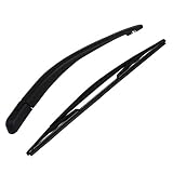 Color: Negro Cikuso Hoja y Brazo de Limpiaparabrisas de Parabrisas Trasero de Coche para Vauxhall Zafira A 1998-2005