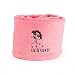 Produktbild SainSonic Kinder Stirnband Schlaf Kopfhörer mit Reisetasche , UltraComfy Thin-Kopfhörer, ideal für Flugreisen , Entspannung, Meditation & Schlaflosigkeit, one size fits meisten für Kinder (Pink)