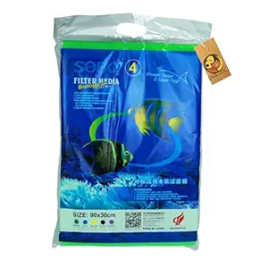 Foodie Puppies Aquarium Biological Large Sponge Filter Cotton mat for Fish Tank (90x30CM)