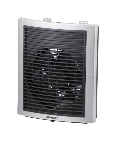 Steba Pikkolo Basic 1 Schnellheizer / High-Tech Desing / 2000 W / Weiß-Blaumetallic / Leise / Wandmontagefähig / Raumthermostat / IP21 (Tropfwasserschutz) / bis 24 qm - 2