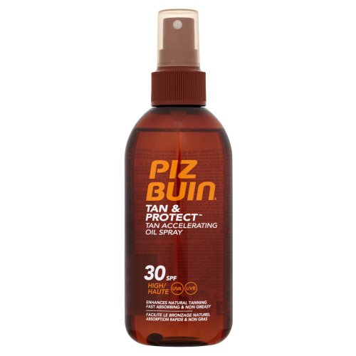 Piz Buin Tan & Protect Tan Accelerating Oil Spray SPF 30 High, 150ml