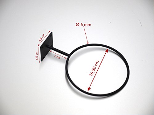 Ballhalter / Ballhalterung für Fußball, Basketball, Volleyball etc. – zur Wandmontage – verstauen von Bällen jeglicher Art – Ballständer - 5