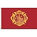Produktbild Fire Department Flagge 1.52 X meters 0.91 meters 999 Notdiensten, neue Fire Fighter "