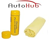 Auto Hub Car Chamois Cleaning Cloth - Big RS.175 (68.00% Off) - Amazon