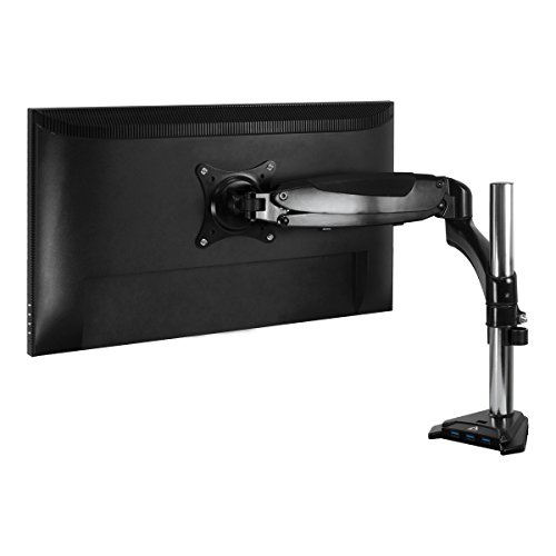 ARCTIC Z1-3D, Monitorarm mit Gasliftarm (neigbar, schwenkbar, höhenverstellbar) für 1 Monitor, Monitorhalterung für 13”- 32” Monitore bis 8 kg/17.6 Ibs - 3