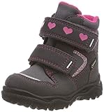 Absatzhöhe: 0 - 3 cm superfit Mädchen HUSKY1 Schneestiefel, (Grau/Rosa 20), 30 EU