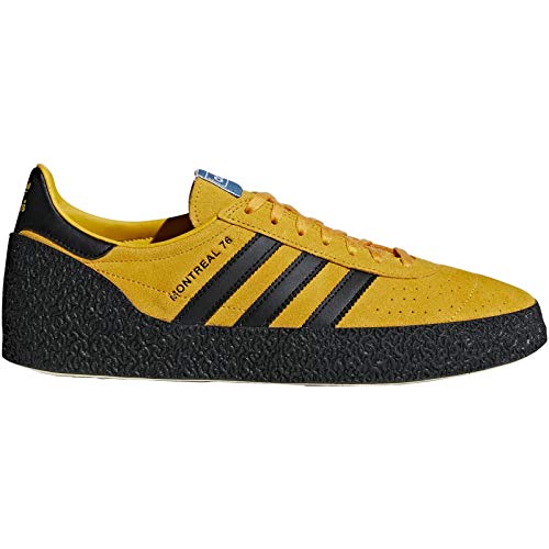 adidas Men's Montreal 76 Fitness Shoes, Multicolour (Dorfue/Negbás/Blacre 000), 8.5 UK
