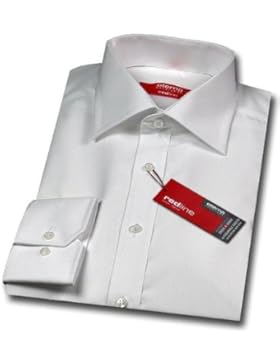 Eterna Hemd | Modern Fit | Kent-Kragen | Größe 40 | Weiß Unifarben | Langarm 65cm