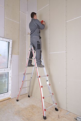 HYMER Teleskopleiter SC80 Telestep, 4 x 6 Sprossen, 804224 - 6