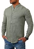 DESIGN & DETAILS: Trendiges Herren Leinenhemd von Young & Rich. Durch die leinentypische etwas gröbere Webart bekommt das Hemd eine lässige Optik / stylischen Vintage Look. Das Basic Hemd lässt sich hervorragend kombinieren wird schnell zum Lieblingsstück und idealen Begleiter in der Freizeit, im Alltag sowie im Sommer Urlaub.