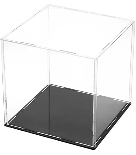 Vitrine En Acrylique Transparente - 2 Boîtes Empilables Avec Porte Coulissante - Pour Figurines, Bijoux, Collections - 2