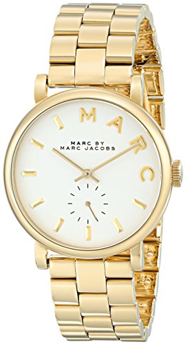 Marc Jacobs MBM3243 Montre Bracelet Femme Acier Inoxydable Or