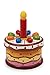 Small Foot Company Music Clock Birthday Cake