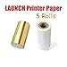 Produktbild autool Launch X431 Drucker Papier Thermopapier für Launch X431 Master/Diagun/GX3/Werkzeug Drucker Papier 5 Rollen