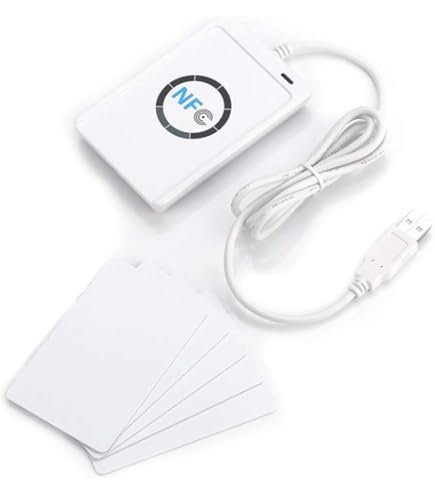 Lecteur Carte d'identite USB,Lecteur de Carte d'identité Puce 4 en 1