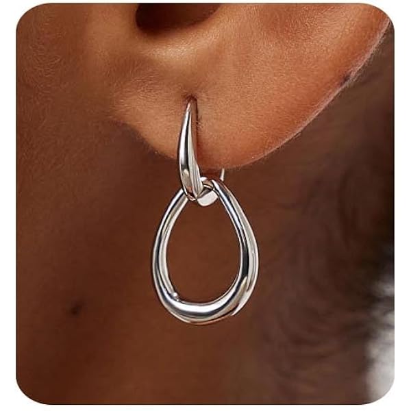 Orecchini Donna Shapes Gocce Grandi ORZ-020 M5 AU - Rue des Mille