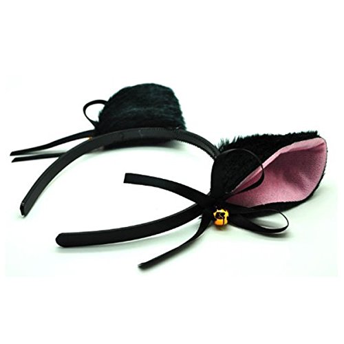 ROSENICE haarbänder Katze Ohr Stirnband Haarband Fancy Kleid Cosplay Party Haarnadel Haarschmuck - 2