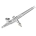 Produktbild KKmoon 0.25 mm Schwerkraft Dual Action Airbrush Set Satz Airbrushpistole für Makeup Malerei Nagel Kunst Tätowierung mit Nadel, Kunststoff Tropfer Schraubenschlüssel