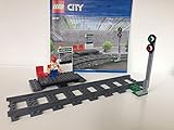 Lego Set ohne OVP Lego ® City TM Eisenbahn Bahnsteig und Signal, inkl. 2 gerade schienen (aus 60197)