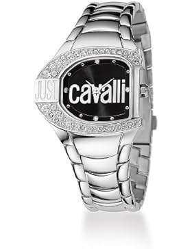 Just Cavalli Logo Damen-Armbanduhr  Just time, mit Kristallen  R7253160525