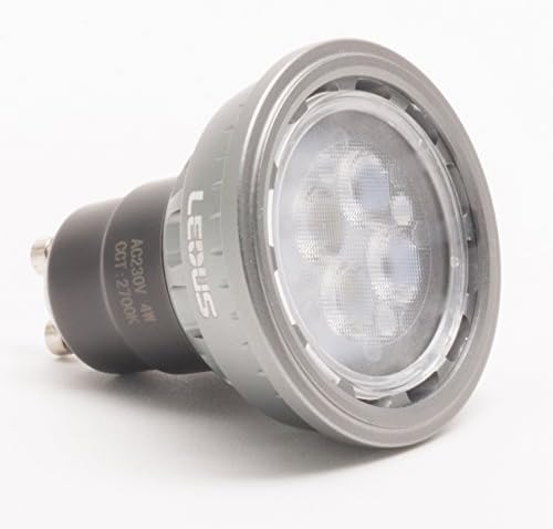GU10 LED Warm/Cool White LEDUS Spotlight Bulbs 4W/6W (35W/55W HALOGEN EQUIVALENT) COB &amp; SMD Premium Quality Energy Saver with 3 Years Warranty PERFECT for HOME and COMMERCIAL lighting - Lifespan up to 30000 Hours