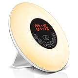 【Die Simulation des Sonnenuntergangs】 30 Minuten vor Ihrer Schlafzeit wird das Licht in jedem Modus bei 100% der Helligkeit eingeschaltet, und dann wird die Helligkeit des Lichts allmählich gedimmt, schließlich schaltet sich das Licht zur Schlafzeit aus.