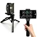 Produktbild igadgitz 2-in-1 Pistolengriff Stabilisator und Kompaktes Dreibeiniges Mini-Tischstativ mit Handy Halterung Stativadapter für LG G3, G4, G5, Nexus 5X, V10, G4c, G4 Beat, G Flex, Optimum G Pro