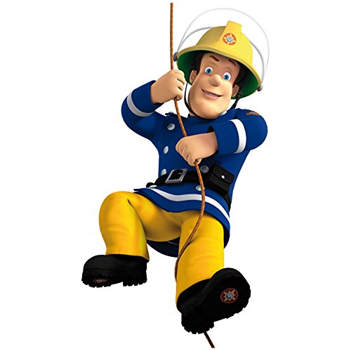 Feuerwehrmann Sam Kinder Wandaufkleber Wandüber Wall Art Wand Tattoo Customise4U™ (70cm fireman sam)
