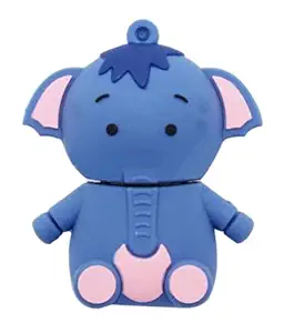 Microware 8GB Appu Elephant Shape Designer Fancy Pen Drive