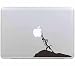 Produktbild Macbook Sticker , Stillshine Removable Schwarz Kreativ Macbook Sticker Aufkleber Skin Laptop Vinyl Decal Sticker Abziehbild Abziehbilder (Kreative Monkeys)