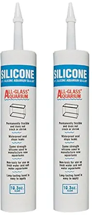 (Pack of 2) Aqueon Silicone Clear 10.3 Ounce each