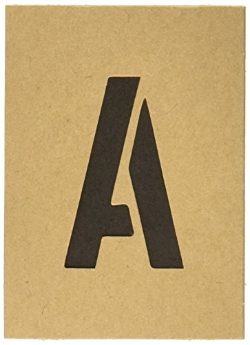 Hy-ko ST-2 2 in. wiederverwendbare Carded Zahl & Buchstabe Stencil - 6er Pack