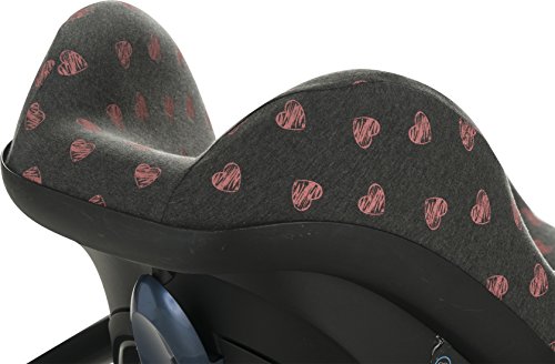 Janabebe® – Baumwollbezug Flúor Heart Maxi -Cosi Cabriofix, Citi, Streety.fix, Jané Koos, Abdeckung Stubenwagen , Autositz , + Schutz Gurtzeug, - 5