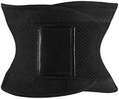 Faja Slimming Belt, gzqes,, Toning Belt Faja Sauna Slimming Support for the area Lumbar Back Abdomen for Man and Woman, Black, Small