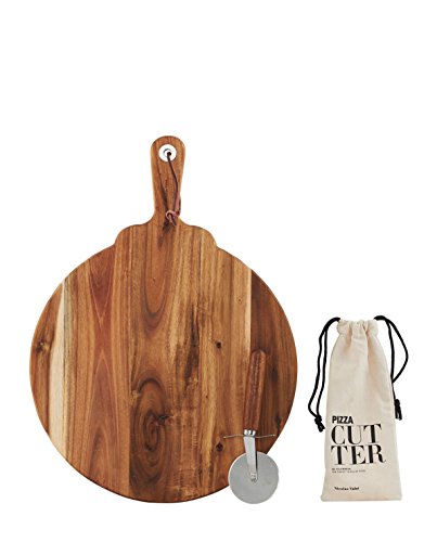 Nicolas Vahe - Pizza Schneidebrett mit Pizzarad im Set