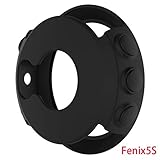 Meisijia Ersatz für Fenix ​​5S Smart Watch Fall Kratzer beständig Armbanduhr Abdeckungs-Silikon-Stoß- Shell